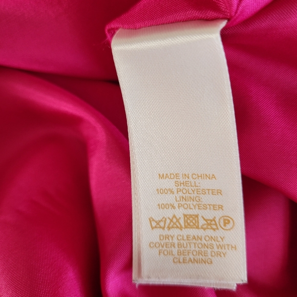 Kate Spade Pink Scalloped Dress Size 0 - Picture 7 of 8